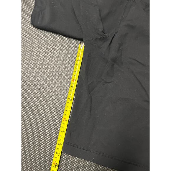 Lululemon women's sweatpant shorts sweat shorts black size 2 baggy wide - Picture 6 of 7